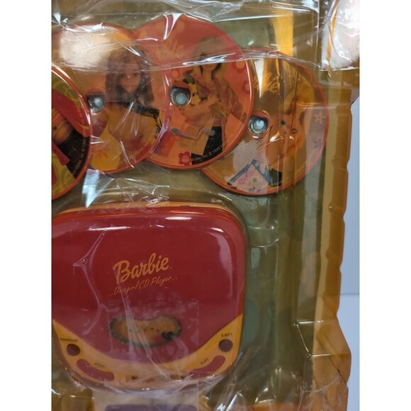 VTG Barbie Pretend Cd Player BE-150 4 Disc, Brand New Not In Original Box 1995 - Picture 3 of 5